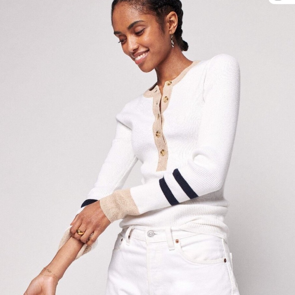 Faherty Mikki Henley Sweater